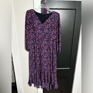 Floral midi/maxi length dress